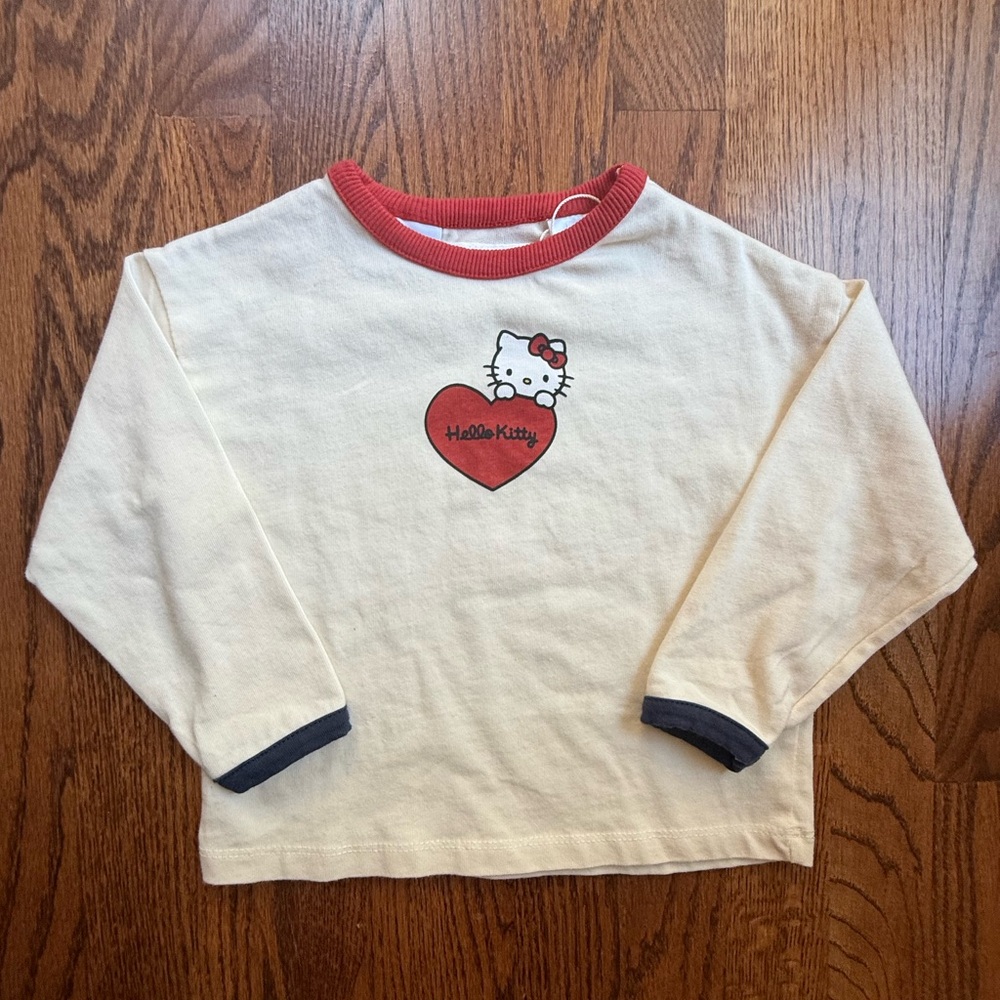 NWOT Zara Hello Kitty Top 2 Years